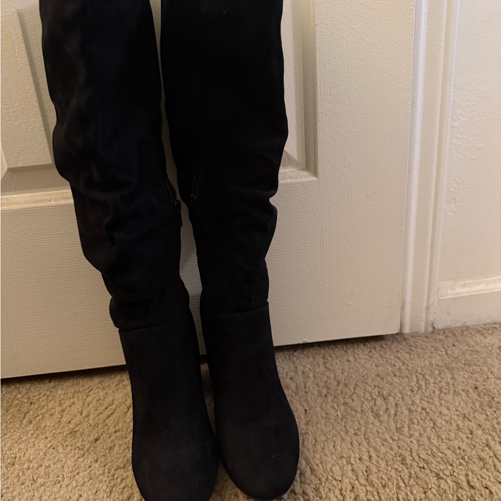 Seven Dials Britney Black Heeled Boots